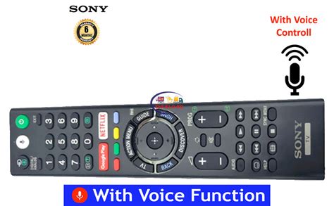 Sony Smart and Android TV Remote With Voice Function