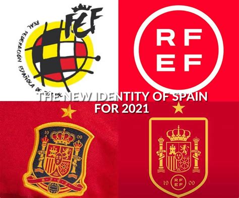 New Spain Badges And Logos For The Football Team & Spanish F.A ...