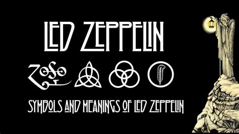 Led Zeppelin Symbols and Meanings .There are four symbols associated with Led Zeppelin - YouTube