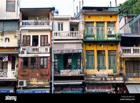 Traditional houses, Hanoi, Vietnam, Indochina Stock Photo: 31612276 - Alamy