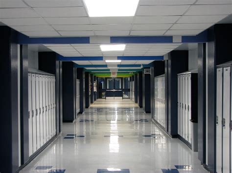 Rainbow Hallway | Hallway in the Math-English wing of the sc… | Rob Wall | Flickr