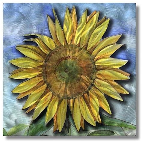 20 Best Ideas Metal Sunflower Wall Art | Wall Art Ideas