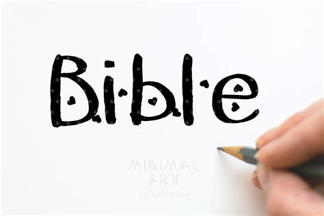 Bible Font by Momixzaa · Creative Fabrica