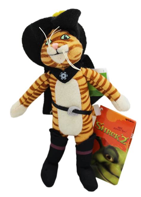 Shrek 2 Puss in Boots Miniature Kids Plush Toy (5in) - Walmart.com ...