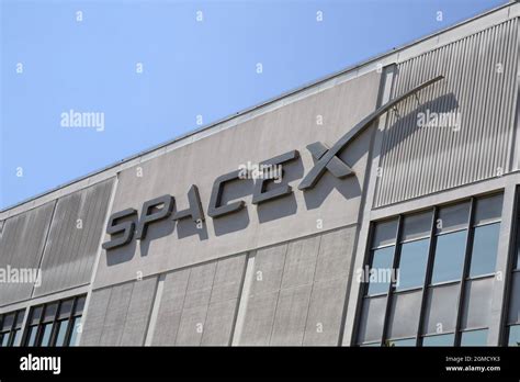 The SpaceX headquarters, Friday, Sept 17, 2021, in Hawthorne, Caif ...