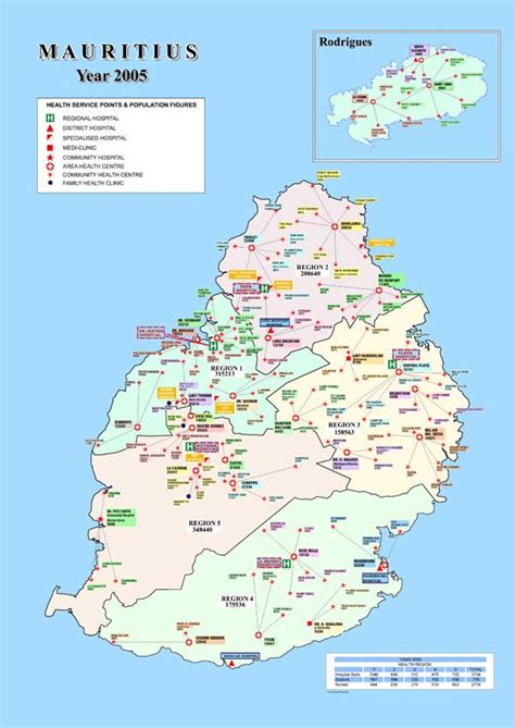 Detailed tourist map of Mauritius. Mauritius detailed tourist map ...