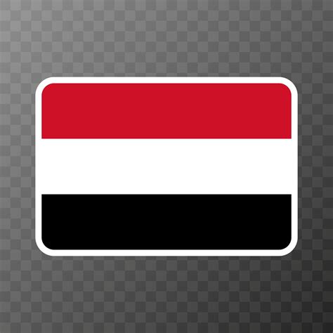 Yemen flag, official colors and proportion. Vector illustration ...