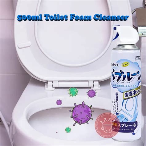 Multi-purpose Toilet Foam Cleaner 500ml Effectively Remove Dirt 马桶清洁剂泡洗净 | Lazada