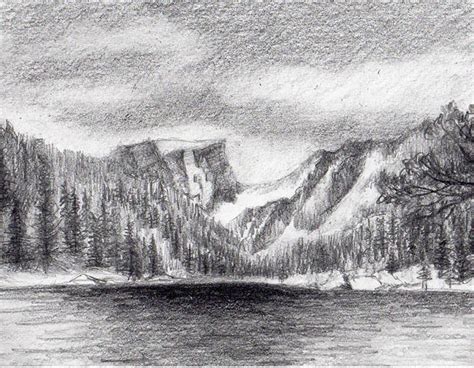 How to Draw Mountains in 5 Easy Steps - The Bluprint Blog | Craftsy