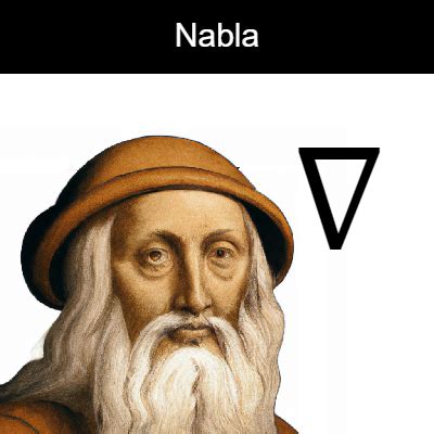 The "Nabla (∇)" Symbol in Mathematics