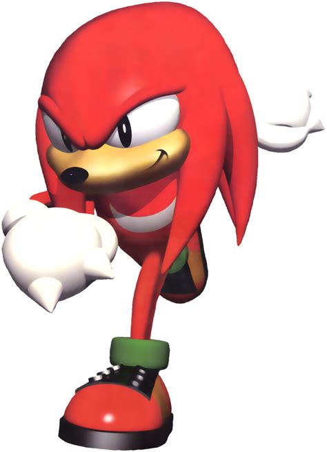 Sonic R - Knuckles the Echidna - Gallery - Sonic SCANF