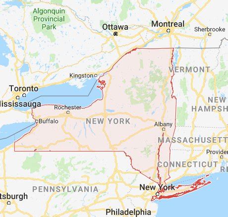 Canada New York Border Map – Get Map Update