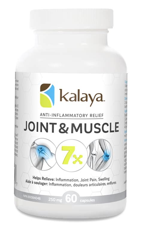 Kalaya 7x Joint & Muscle Relief, 60 Capsules | BuyWell.com - Canada's online vitamin, beauty ...