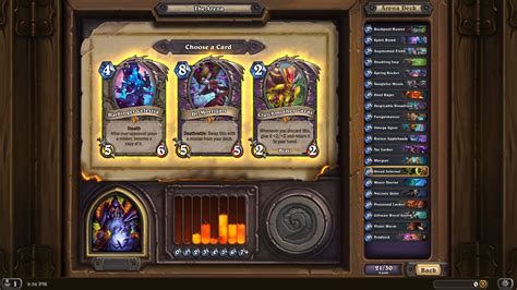 Arena typically has good selections during draft... : r/hearthstone