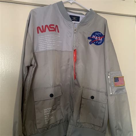 Nasa reflective jacket NO PAYPAL Never been... - Depop