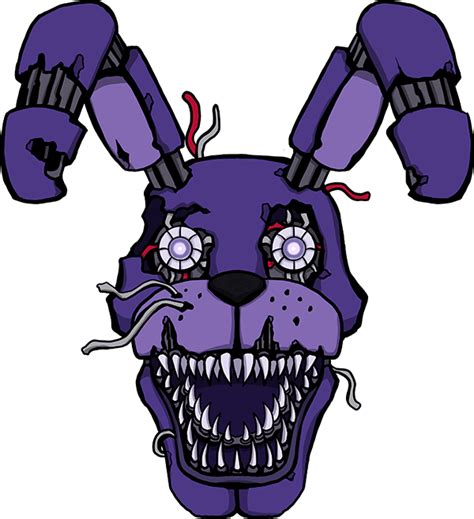 Five Nights at Freddy's -Nightmare Bonnie by kaizerin on DeviantArt