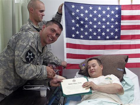 DVIDS - Images - Soldier re-enlists hours after IED injury [Image 2 of 2]