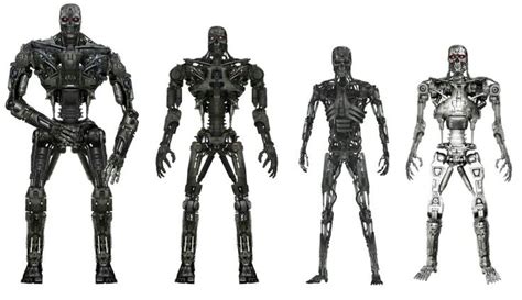 T-600, t-700, t-800 & t-900 | Terminator, Terminator movies, Robocop