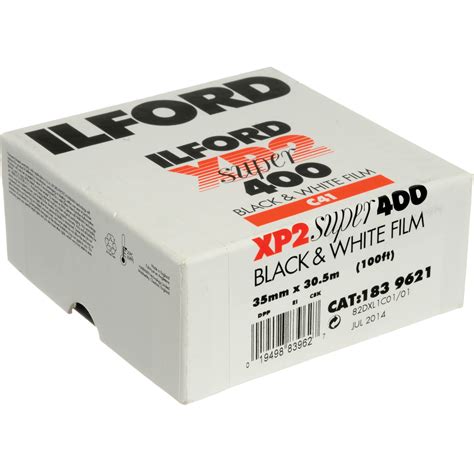 Ilford XP2 Super Black and White Negative Film 1839621 B&H Photo