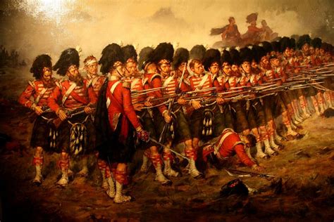 The Thin Red Line, painted by Robert Gibb | Crimean war, Military history, Battle of balaclava