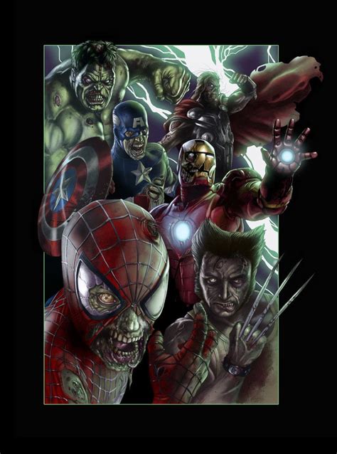 Marvel Zombies | Marvel zombies, Marvel, Zombie art