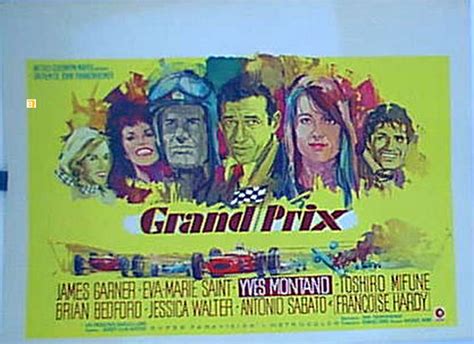 "GRAND PRIX" MOVIE POSTER - "GRAND PRIX" MOVIE POSTER