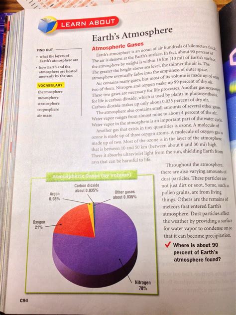 Science Textbook 6th Grade