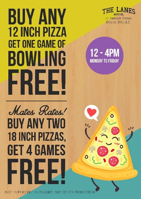 Lunchtime Deals every day at The Lanes Bristol | December 2018 offers ...