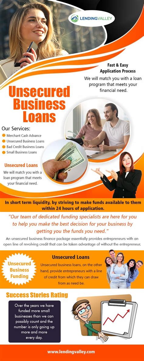 Unsecured Business Loans | Business loans, Finance loans, Small business loans