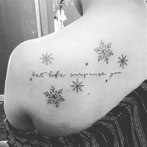 110+ White Snowflake Tattoo Designs With Meanings (2019) Icy Winter Ideas | Tattoo Ideas 2020