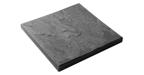 600 X 600 X 40MM CHARCOAL RIVEN SQUARE EDGE PAVING (24/PACK)
