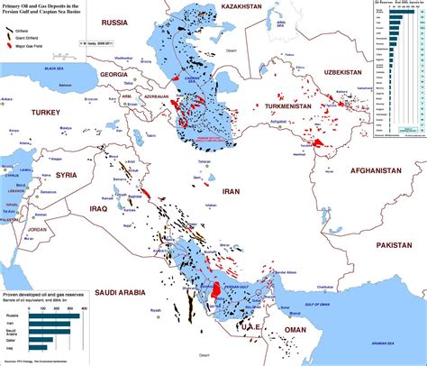 Oil and gas fields of the Middle East : r/MapPorn