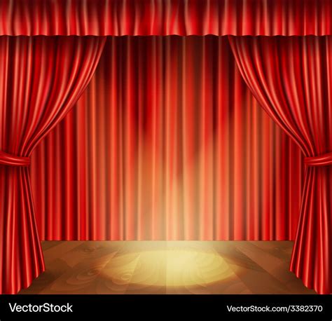 Theater stage background Royalty Free Vector Image