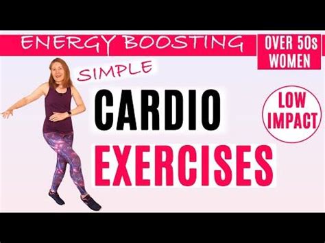 30 MINUTE LOW IMPACT SIMPLE CARDIO EXERCISES FOR WOMEN OVER 50 | NO REPEAT | Lively Ladies ...