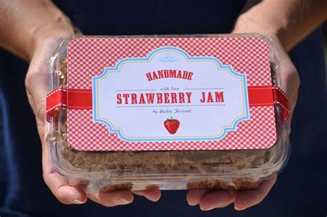 Strawberry Jam Labels - Infarrantly Creative