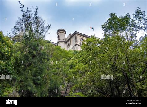 Chapultepec Castle inside Chapultepec Park, Mexico City Stock Photo - Alamy