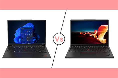 Lenovo ThinkPad X1 Carbon Gen 10 vs X1 Nano Gen 2: does size matter?