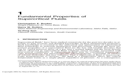 (PDF) Fundamental Properties of Supercritical Fluids - DOKUMEN.TIPS