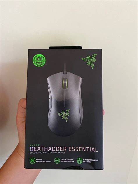 Gaming Mouse - Razer DeathAdder Essential, Computers & Tech, Parts & Accessories, Mouse ...