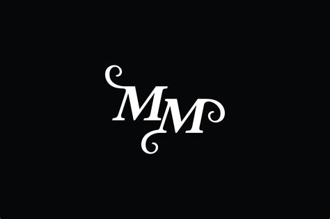 Monogram MM Logo V2 Graphic by Greenlines Studios · Creative Fabrica