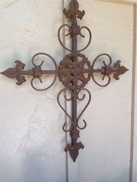 $5.00-Metal cross wall art | Cross wall art, Wall crosses, Wall lights