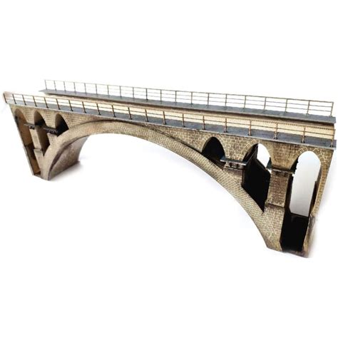 HO Scale Model Train Bridge, 13.8 1:87 Scale Arched Bridge HO Scale ...