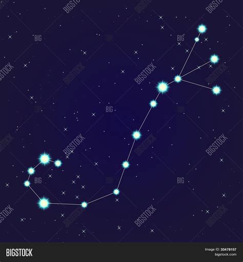 Scorpio Constellation Vector & Photo (Free Trial) | Bigstock