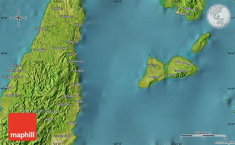 Satellite Map of Mabini