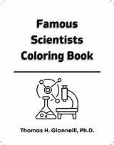 Famous Scientists Coloring Book By Sapientom  TPT sketch template