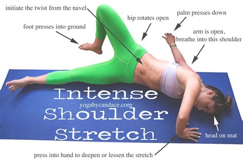 How to do Intense Shoulder Stretch — YOGABYCANDACE