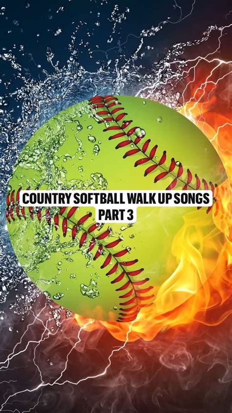 Country Softball walk up songs part 3 in 2022 | Walk up songs softball ...