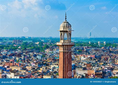 Aerial View of Jama Masjid in New Delhi Stock Image - Image of jaipur, jama: 159354027