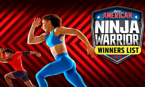 American Ninja Warrior Winners List Including 2023 With Photo