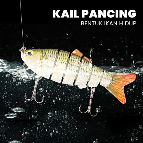 Kail Pancing Bentuk Ikan Hidup - VSJ06-4 - Multi-Color ...